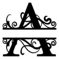 thumbnail image 2 of Hanging Wall Decor,The Metal Letter Wall Decoration Handicraft Is The Letter A, 2 of 9