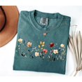 thumbnail image 6 of Comfort Colors® Wildflower Shirt, Floral Cottagecore Shirt, Botanical Shirt, Flower Shirt, Nature Shirt, Wildflower Tshirt,Wild Flower Shirt, 6 of 9