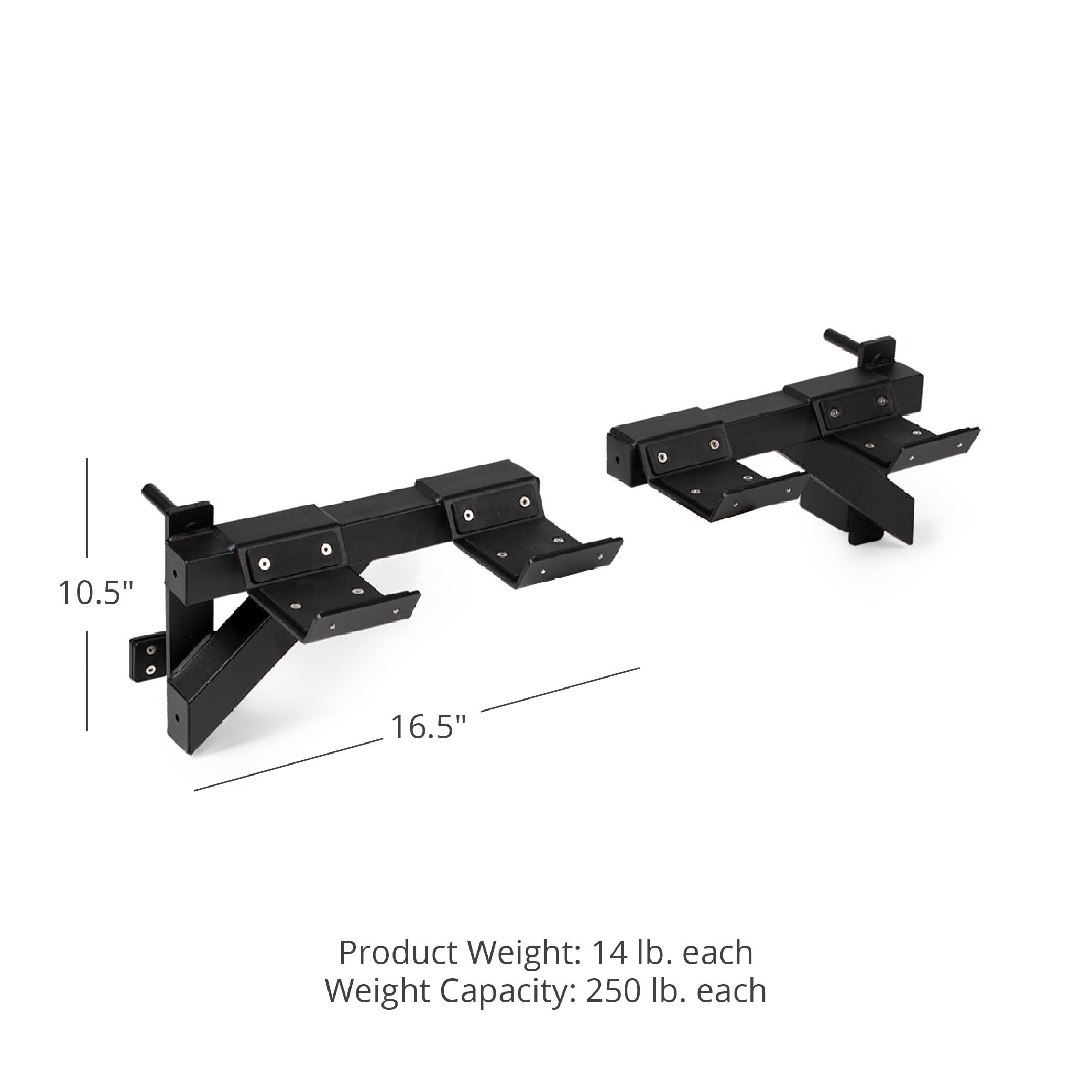 Titan Fitness Pair of T-3 Series Dumbbell Weight Bar Holders, 500