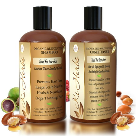 Ki Herbs Organic Combo Shampoo 2oz + Conditioner