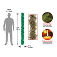 thumbnail image 4 of National Tree Company Artificial Christmas Garland, Green, Glittery Pine, Decorated With Pine Cones, Frosted Branches, Christmas Collection, 6 Feet, 4 of 5