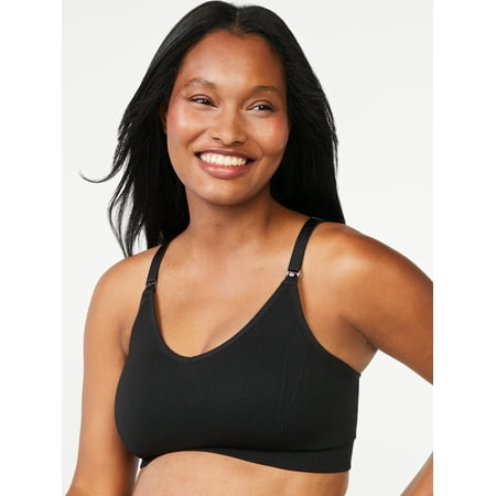 

Joyspun Women s Maternity Yoga Back Sports Bra Sizes S to 3X