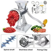 Commercial Meat Grinder Mincer Stuffer Manual Sausage Filler Sauce Maker Machine for Meats and Sausages