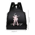thumbnail image 2 of Mochila de moda para niños, mochila de baile, mochila escolar de ballet latino, mochila de baile de princesa para niñas, 2024, 2 of 4