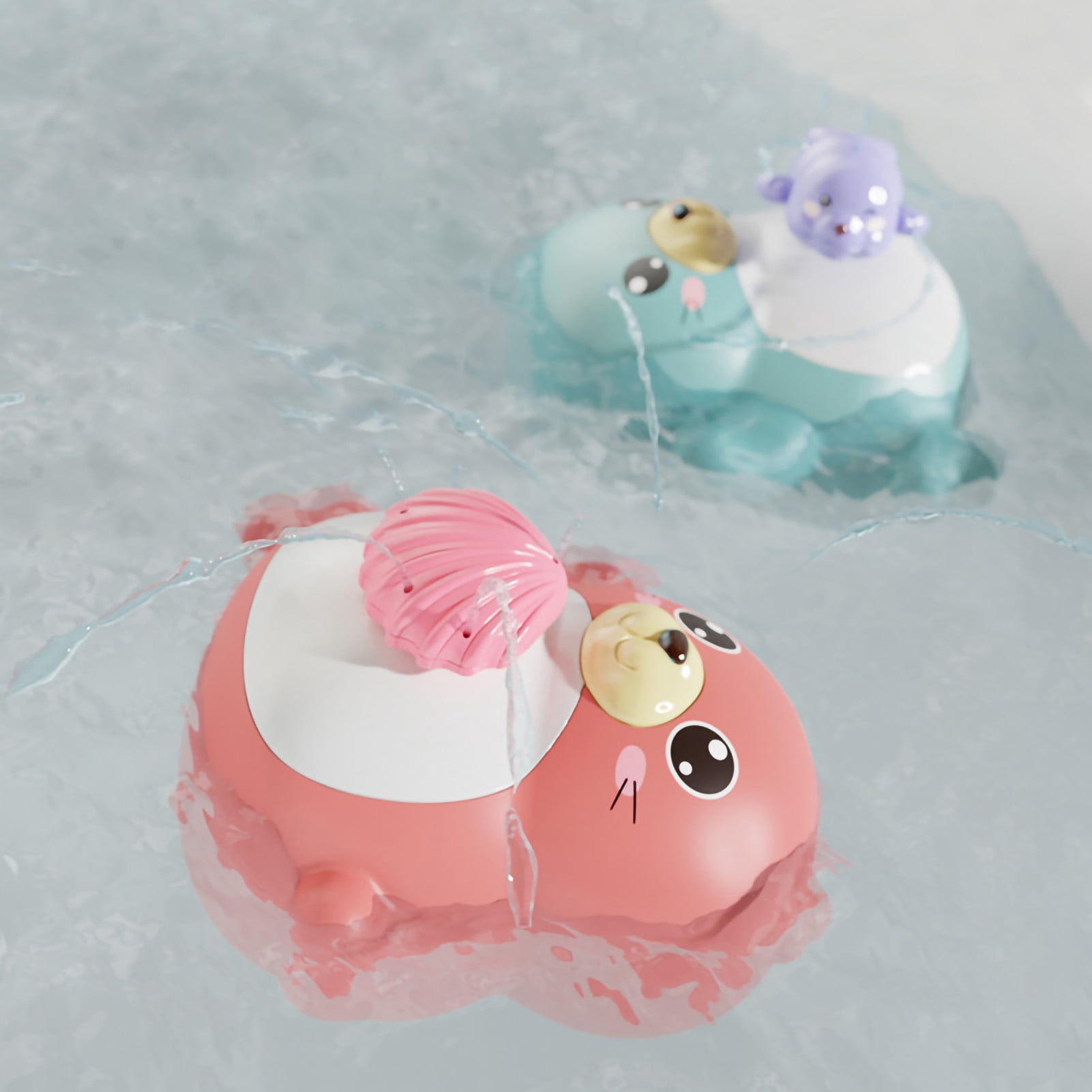 Baby Bath Toy - Automatic Spray Water, Lovely Cartoon Sea Lion ...