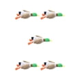 thumbnail image 1 of Methold Juguete con sonido para mascotas, forma de pato de peluche, entrenamiento para masticar, jugar en interiores y exteriores, juguetes chirriantes, Type2 NO2 Methold CBP197311, 1 of 6