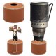 thumbnail image 2 of Cubierta Protectora Gas Caso Protección Tanque 450/230g PU Cuero para Acampar Al Aire Libre, 2 of 9
