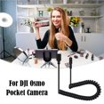 thumbnail image 1 of Puluz Pu512B 3,5Mm Trrs Hembra A Micrófono En Vivo Tipo C O Cable De Resorte De Conexión Adecuado Para Cámara De Bolsillo Dji Osmo Inevent EL011167-00, 1 of 6