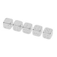 thumbnail image 3 of segolike 5 Pieces 12mm Zinc Dice D6 Set for KTV Role Playing Games, 3 of 7