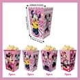 thumbnail image 2 of Cartoon Popcorn Boxes 12pcs Minnie Family Birthday Decorations Snack Treat Boxes for Kids Boys Girls Theme Birthday Party Supplies Baby Shower Decorations, 2 of 4