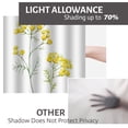 thumbnail image 6 of LALILO Kitchen Curtain Valance Watercolor Rod Pocket Window Curtain 52"x 18" Set of 2, 6 of 6