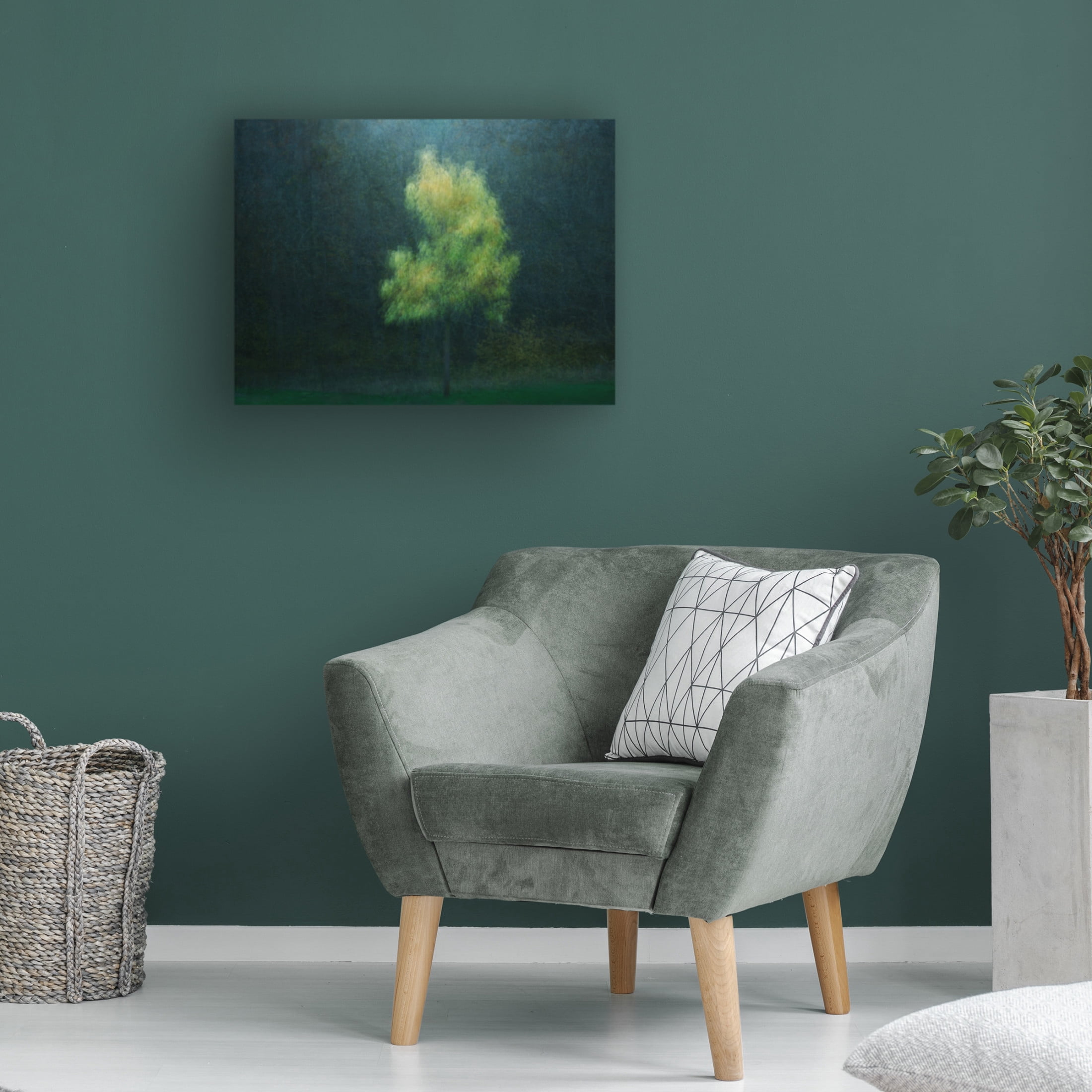 Canvas Wall Art - Delphine Devos 'Yellowing' Wall Art for Living Room, Bedroom, or Office Décor by Trademark Fine Art - 24 x 18 Inches