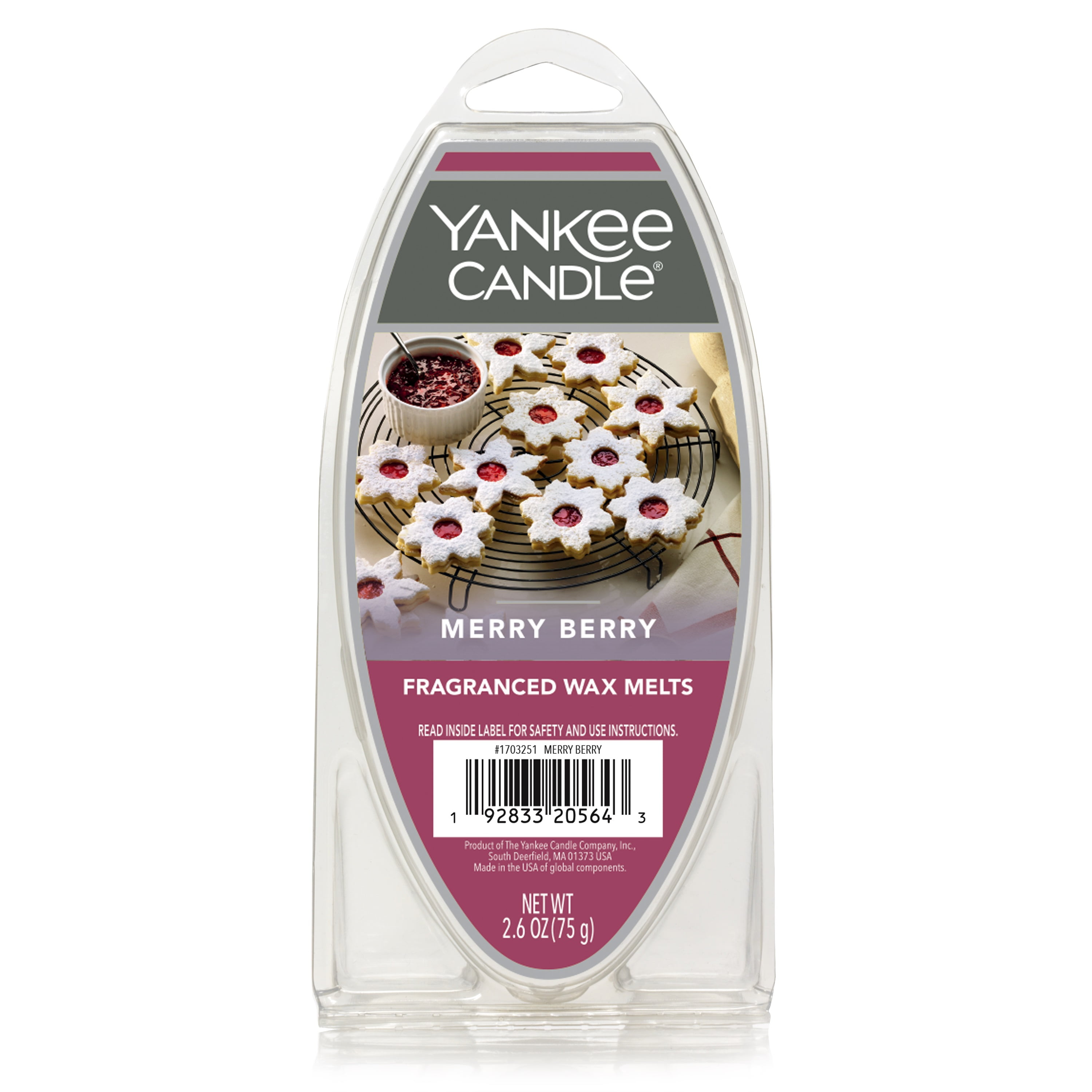 Yankee Candle Merry Berry - Wax Melt