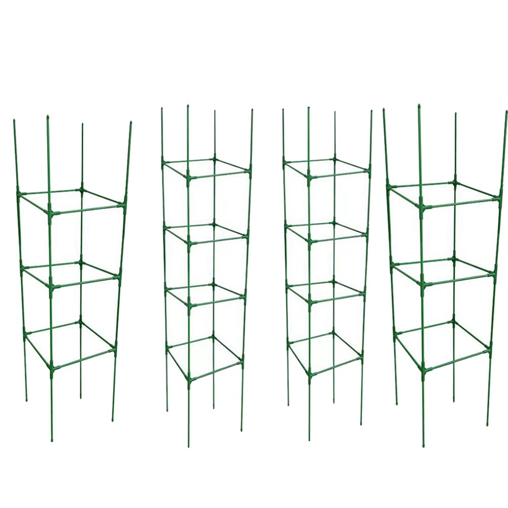 Sturdy Tomato Cages And Climbing Plant Trellises To Promote Plant Growth D