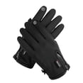 thumbnail image 1 of Greeniant Guantes de invierno Calentadores de manos Mujeres Hombres Ciclismo al aire libre Esquí Térmico Pantalla táctil Guante deportivo Accesorio de Ciclismo Negro L Greeniant OD026020-01, 1 of 6