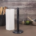 thumbnail image 4 of Creative Home Natural Stone Black Marble 12" Height Paper Towel Holder, Dispenser, 4 of 5