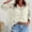 Beige, variant on Women's Bohemian Inspired Crochet Top with V-Neck, Hollow Out Batwing Sleeve Beach Knit Cover Up Yellow