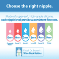 thumbnail image 5 of Dr. Brown's Options+ Wide-Neck Baby Bottle Nipple - Preemie, Slowest Flow - 6-Pack - 0m+, 5 of 10