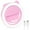 Cute Pink, variant on Selfie Ring Light Portable Clip-On Rechargeable Selfie Filler With 36 Leds, For Iphone/Android Smartphone Camera, 3 Brightness Setting Modes,Pink