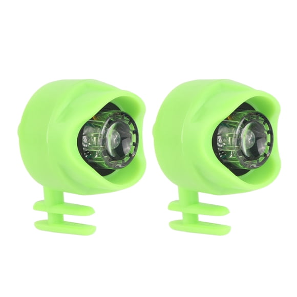 Mini Faros para Zapatos YUNYI BRAND 2 uds Lámpara para Calzado Deportivo Verde
