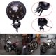 thumbnail image 3 of Luces traseras LED rojas, personalizadas, ajustables, con freno trasero para Cafe Racer, Chopper y Bobber (lente negra ahumada), 3 of 5
