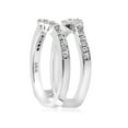 thumbnail image 2 of 1/2ct Diamond Guard Ring Insert Enhancer 14K White Gold, 2 of 3