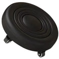 thumbnail image 1 of BRIGHTFUFU Asiento Taburete Pequeño Negro De PU Con Rotación 360 Para Uso En Exteriores, 1 of 8