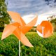 thumbnail image 5 of 50pcs 17 x 11 Molinos de Viento para el Jardín con 4 Hojas Molinillos de Viento a Prueba de Viento y Impermeables con Estacas para Decoración de Patio Naranja, 5 of 6
