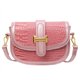 thumbnail image 1 of Bolso Hobo Ocio Mensajero Informal DQrwqpou para Mujer Diario Al Aire Libre Textura Cocodrilo, 1 of 8