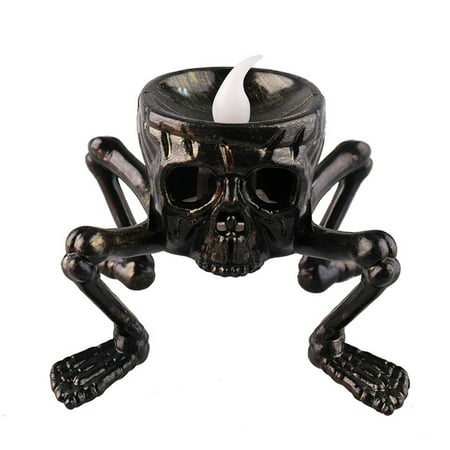 

Skeleton LED Light Hands Hold Skeleton Lighted Candle Skeleton Feet Night Lights Candle Lights For Home Office Party Decorations