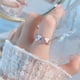 thumbnail image 3 of Fiudx Zirconia Cúbica, Elegante Alegría de Mariposa, Anillo de Compromiso Atemporal, Regal Romántico de Boda, Celebración de Aniversario de Compromiso, Brillo de Alma para Mujeres y Niñas, Diseño Com, 3 of 6
