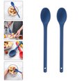 thumbnail image 2 of Shisuyan 2Pcs Silicone Ladle Salad Stirring Spoon Silicone Soup Spoon Non-Stick Rice Scoop, 2 of 8