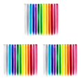 thumbnail image 1 of 39 Piezas de Colores de Fiesta Destacados Clip de Colores en Extensiones de Cabello 55cm Postizos Sintéticos Rectos, Iris, 1 of 10