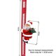 thumbnail image 5 of Electric Santa Claus Christmas Tree Ornaments Climbing Oclimbing Ladder Christma Decoration New Year Gift With Music, 5 of 5