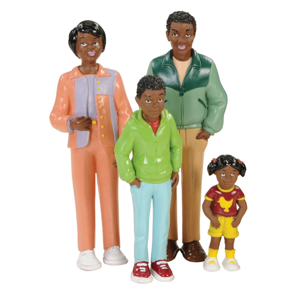 African American Doll Family 8Pcs