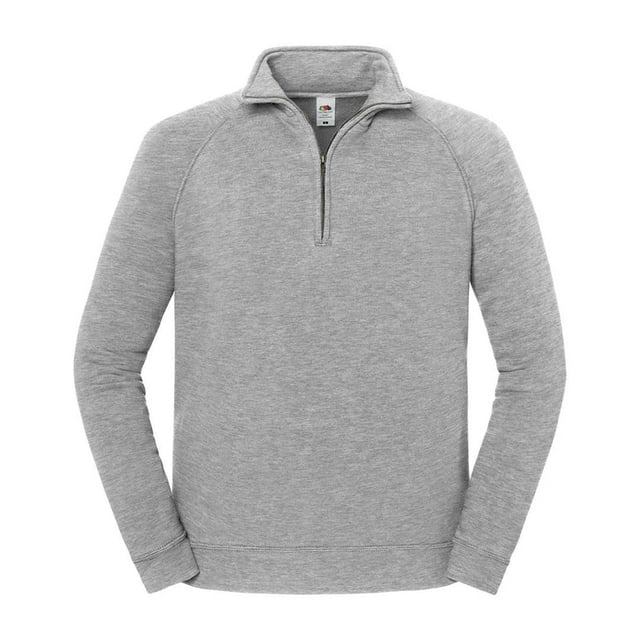 Fruit of the Loom Adult Iconic Premium Quarter Zip Sweatshirt