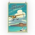 thumbnail image 2 of Dry Tortugas National Park, Florida, Lithograph National Park Series (16x24 Giclee Gallery Art Print, Vivid Textured Wall Decor), 2 of 3
