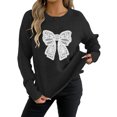 thumbnail image 3 of TINZ Sweater Dress Long Sleeve Oversized Tunic With Exquisite Embroidery And Panel Design Warm Winter Knit Vest Dress Long Pullover Sweater Belted Long Dress, 3 of 6