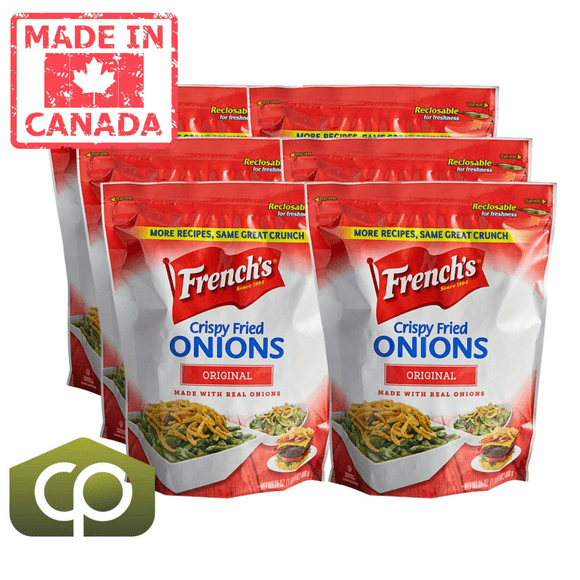 French's Irresistible Onion 24 oz. /680 g Crispy Fried Onions - 6/Case