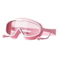 thumbnail image 2 of Swim Goggles for 3-16 Years Old, Comfortable Goggles with Nose Clip & Earplugs, Large Frame Waterproof Swimming Goggles for Summer Swimming Pool, 2 of 4