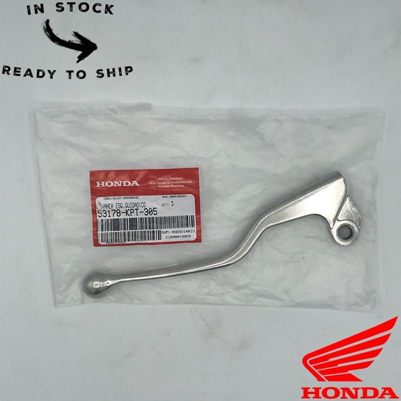 Genuine OEM Honda Left Handlebar Clutch Lever 53178-KPT-305