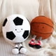 thumbnail image 2 of Funny Basketball Football Plush Toy Pendant Soft Ball Decompression Sport Doll Balls Creative Birthday Gift for Boy Indoor Decor, 2 of 5