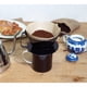 thumbnail image 2 of Fino Pour-Over Filtro de preparación de café Cono Número 4 Tamaño Negro Prepara 8 a 12 tazas Juego de 2, 2 of 5