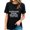 Black, variant on Marching Band Roadie Band Mom Shirt Funny Mother Trendy Women's Short Sleeve Shirts - Make a Statement with Unique Prints