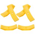 thumbnail image 1 of TABLZONE Dumb Bell Rack Wear Resistant Stand 6Pcs Yellow Plastic For Home Gym, 1 of 8