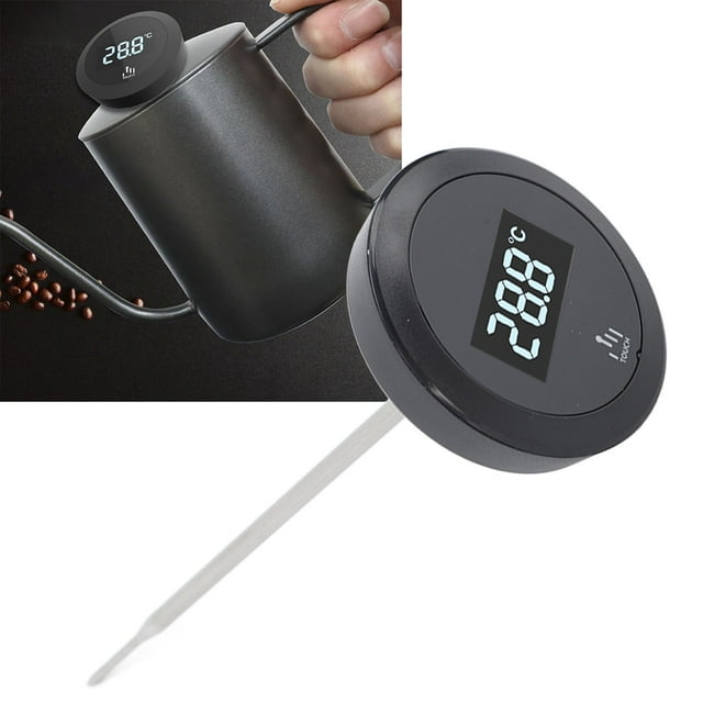 Digital Touch Screen , High Accuracy IP65 Waterproof With Stainless Steel Probe For Milk Pot