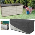 thumbnail image 2 of Inteprter Cubierta antipolvo portátil para muebles, impermeable, resistente al polvo, bolsa para muebles, cubierta antipolvo para gabinete de Jardín y Patio Negro No.01 Inteprter HA025345-01, 2 of 5
