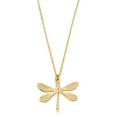 thumbnail image 1 of Collier Pendentif Libellule en Or Jaune 14K, 18 Pouces, 1 of 1