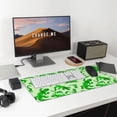 thumbnail image 6 of Bingfone Green Lizard Large Gaming Mouse Pad,Extended Desk Mousepad with Stitched Edges,Non-Slip Base,Water Resist Keyboard Pad for Gamer, Office & Home, 29.5 x 16 in, 6 of 6