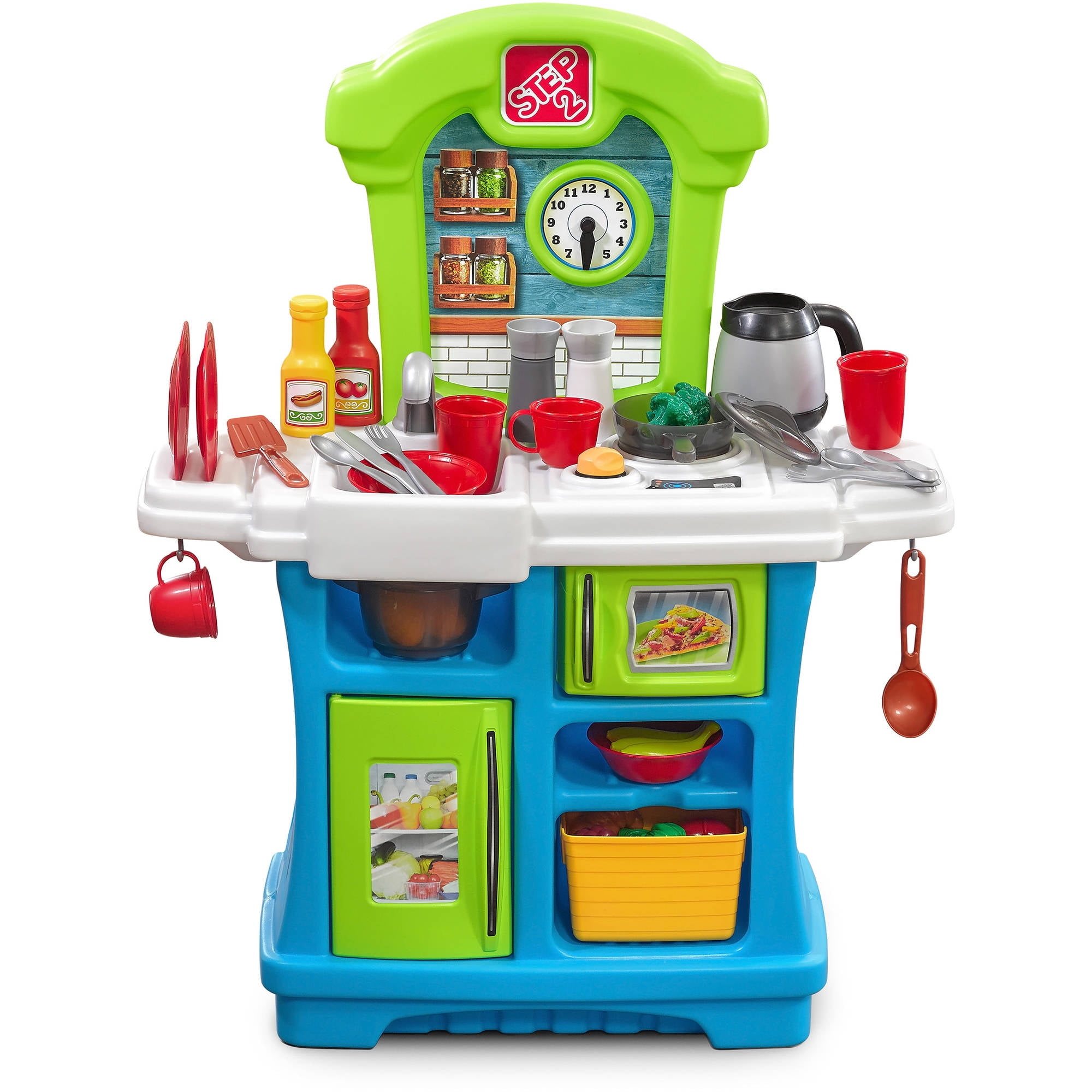 Step2 488599 Kids Plastic Cooking Kitchen Playset for sale online 